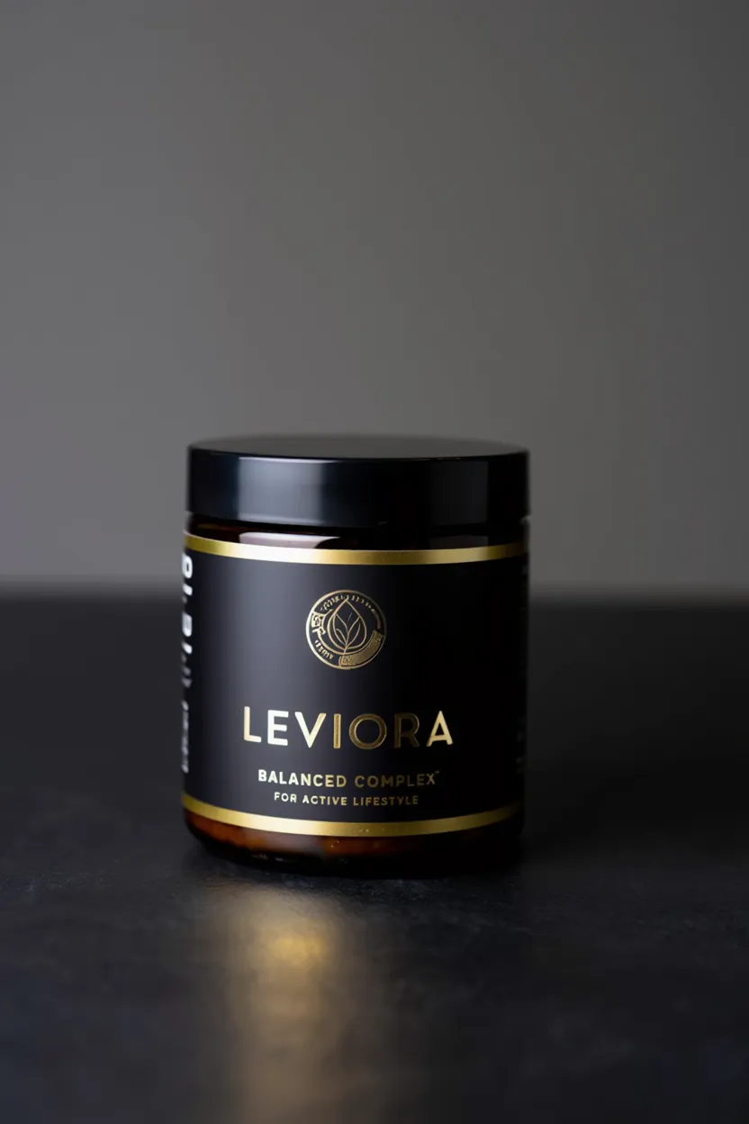 Leviora dietary supplement package - balanced complex for active lifestyle